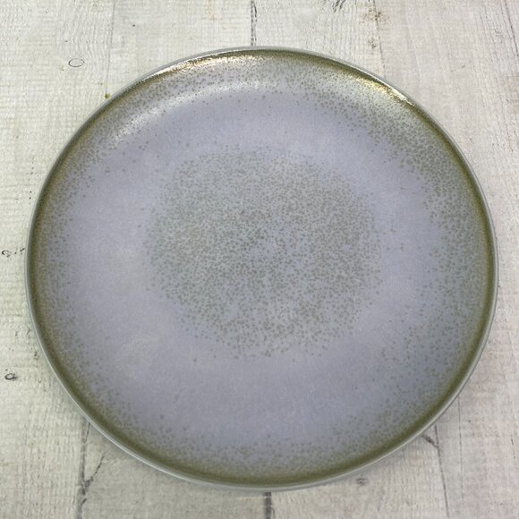 Chrissy Teigen GRAVINGS BLUE Color Motifs Textured Stoneware Salad Plates Set 4 - Picture 6 of 16